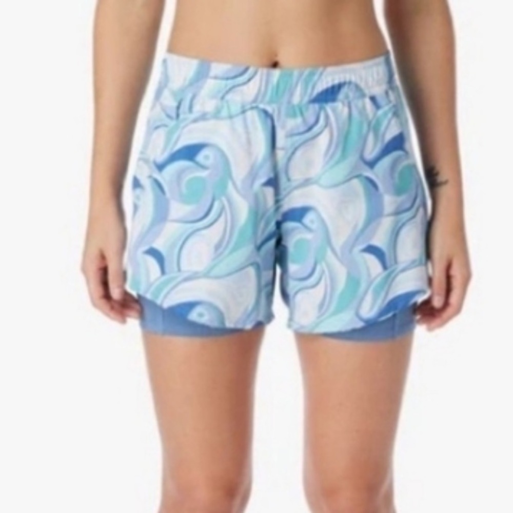 Fair Harbor Athletic Shorts blue size medium
